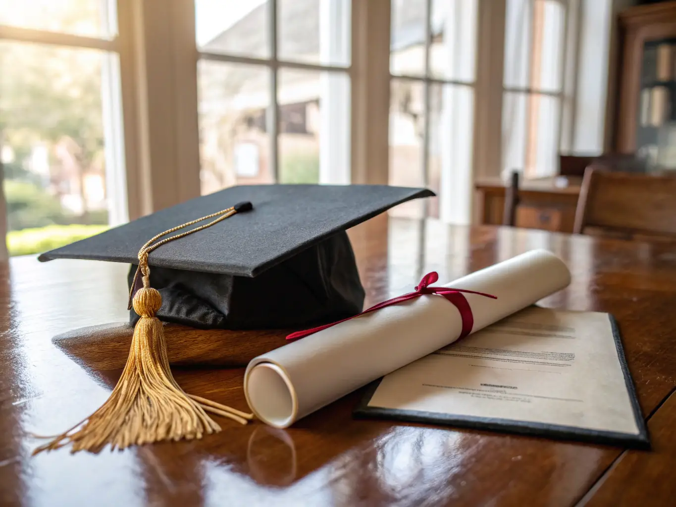 A graduation cap, symbolizing the achievement of obtaining a contractor's license with Easy CSLB's help.